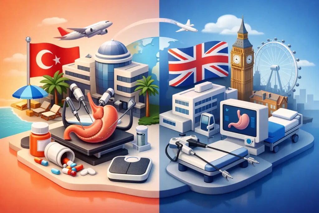 Bariatric Surgery Turkey Versus UK