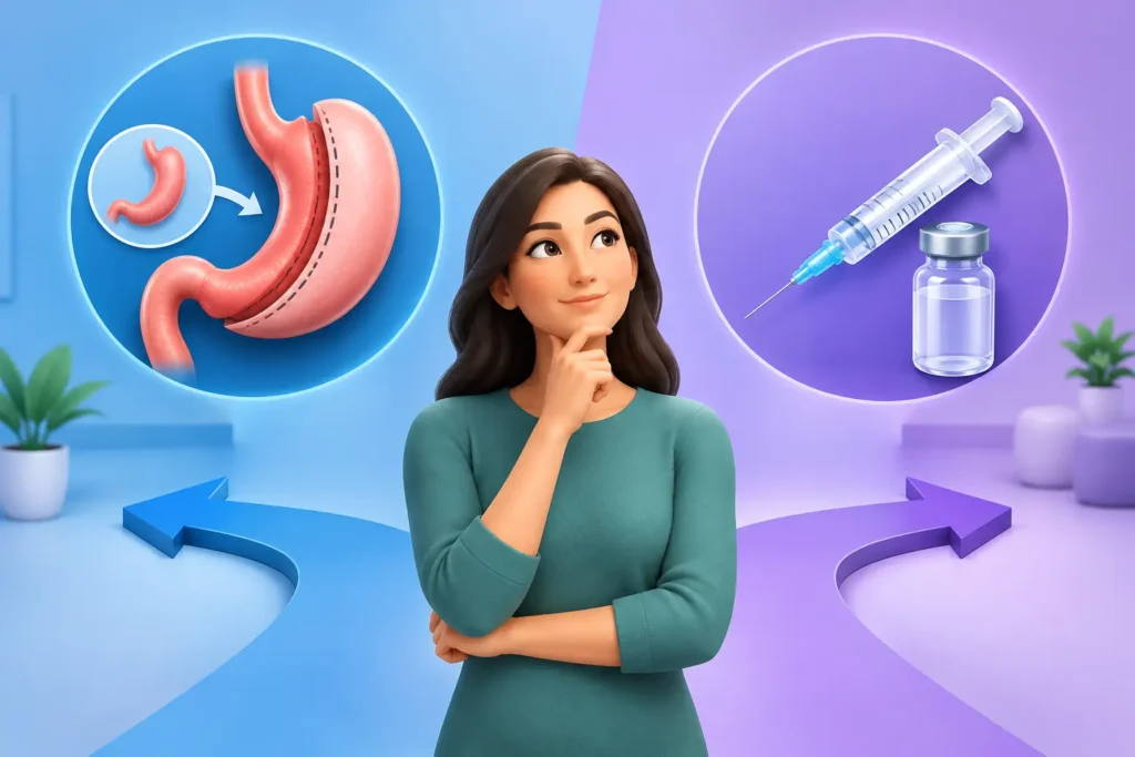 Sleeve Surgery Versus Weight Injections: Which Fits?